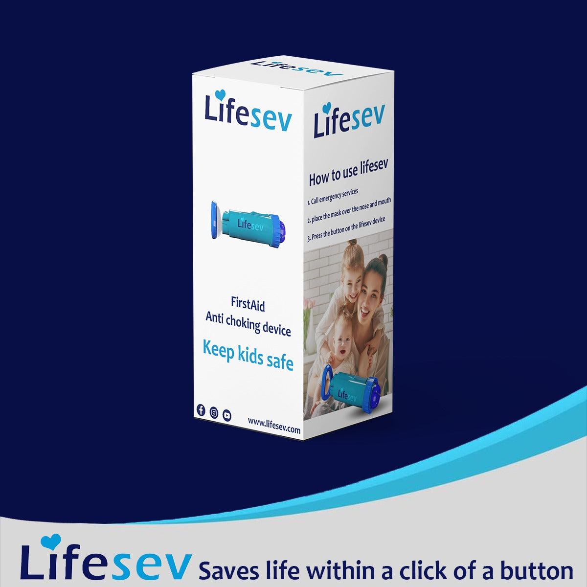 LIFESEV™ ANTI CHOKING DEVICE THAT SAVES LIVES!