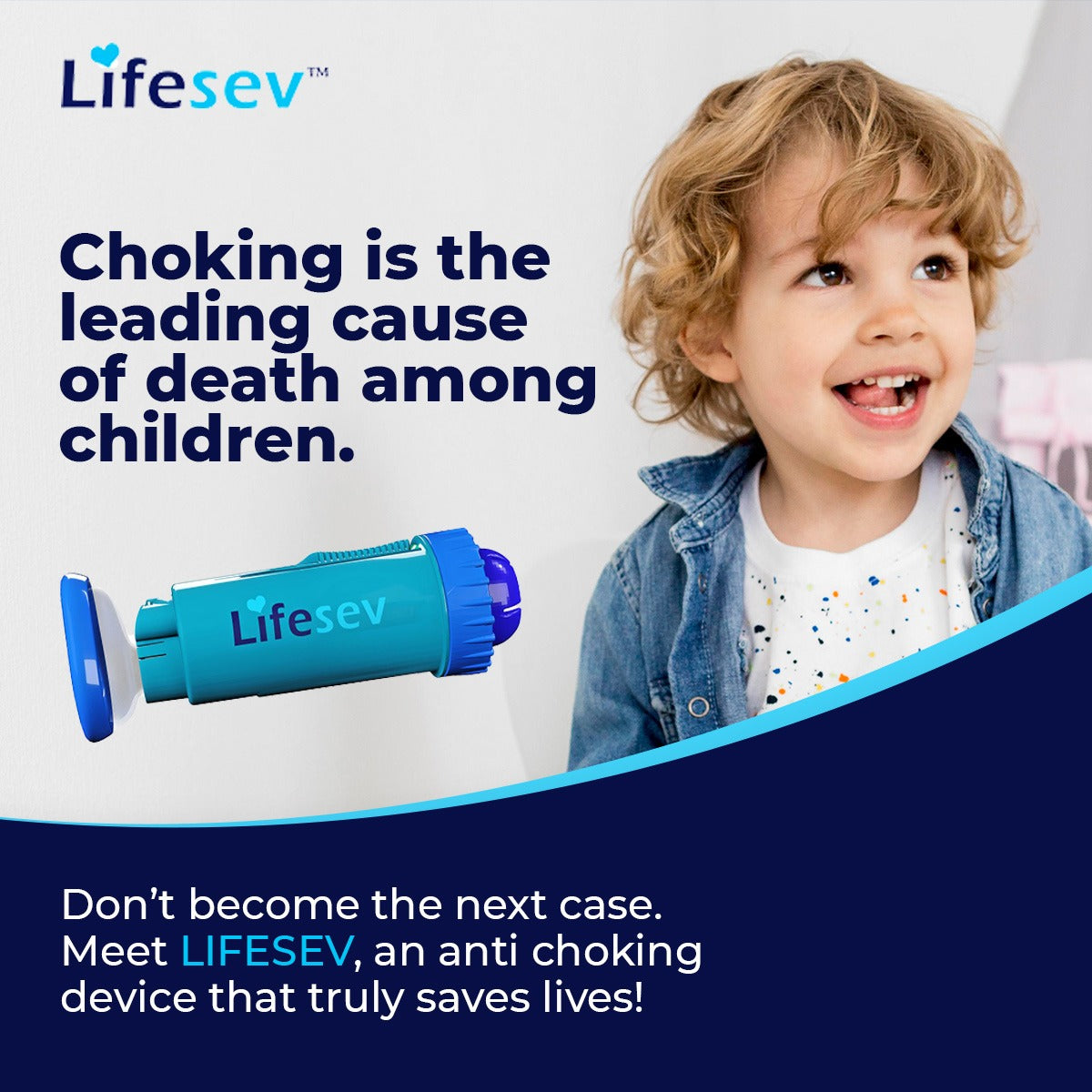 LIFESEV™ ANTI CHOKING DEVICE THAT SAVES LIVES!